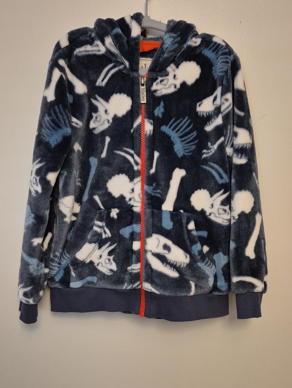 Hatley Dino Fossils Fleece Zip-up